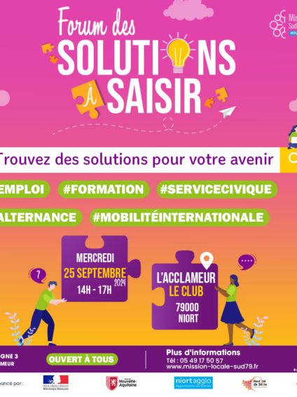 Forum des Solutions à Saisir – Niort