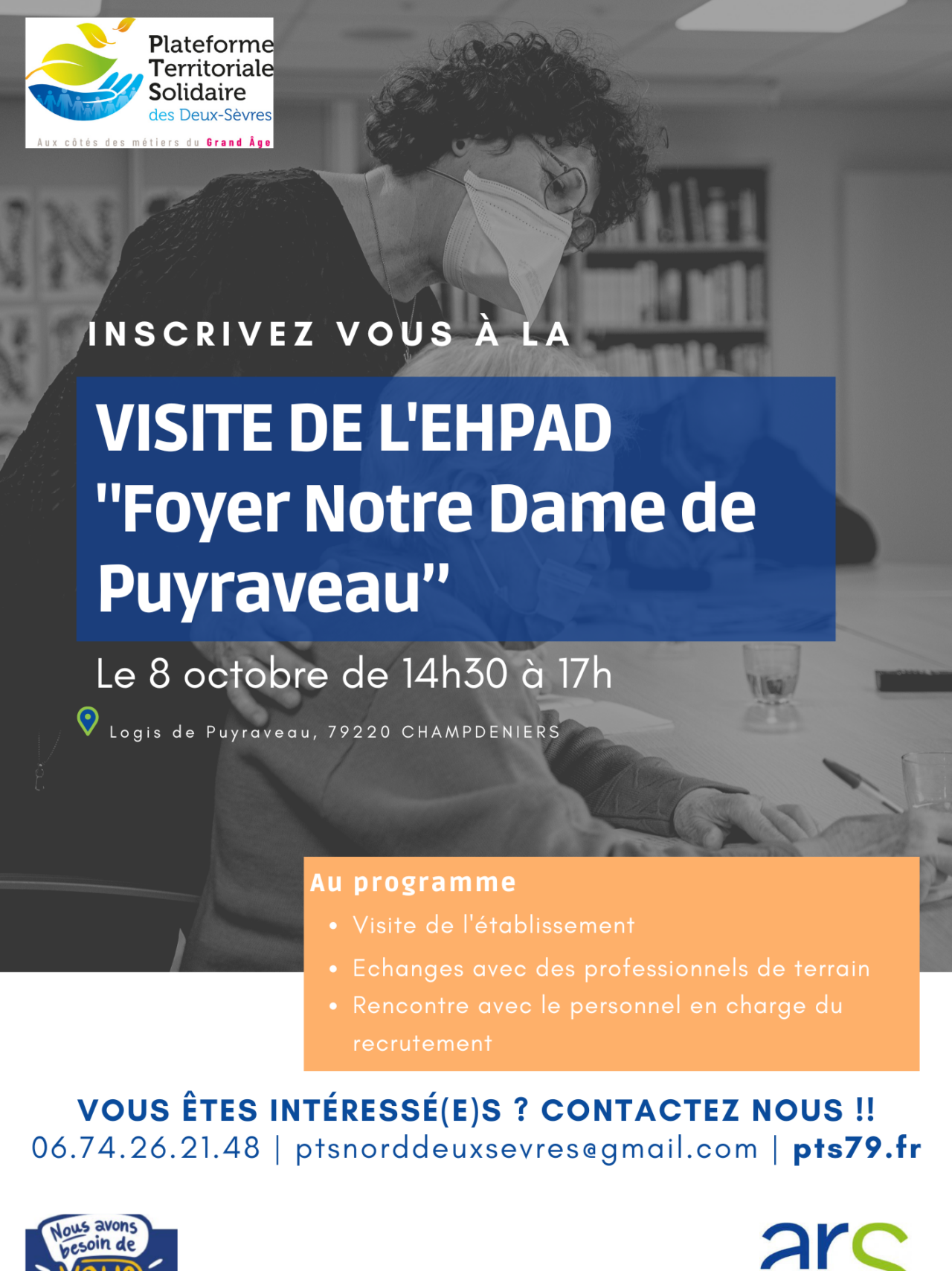 Visite EHPAD Foyer Notre Dame de Puyraveau