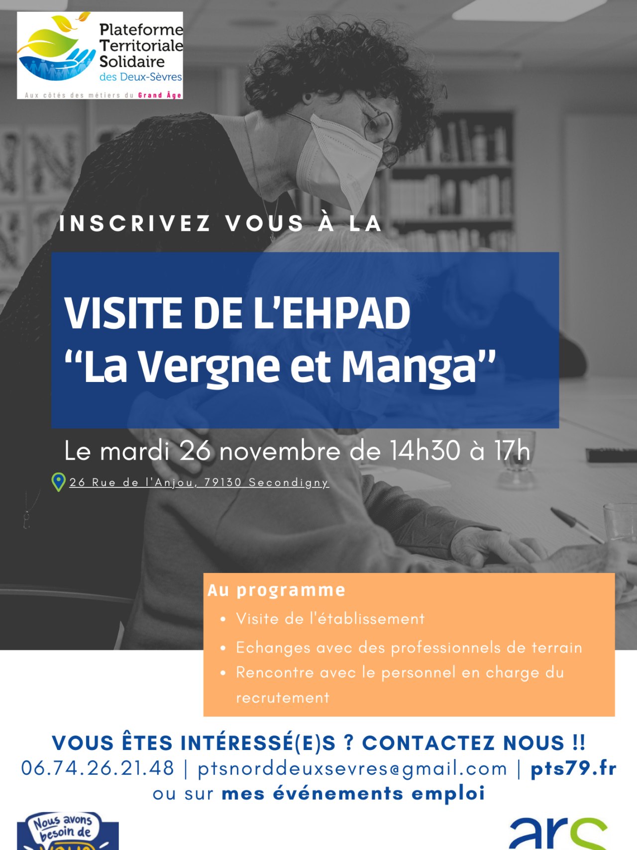 Visite EHPAD « La Vergne et Manga »